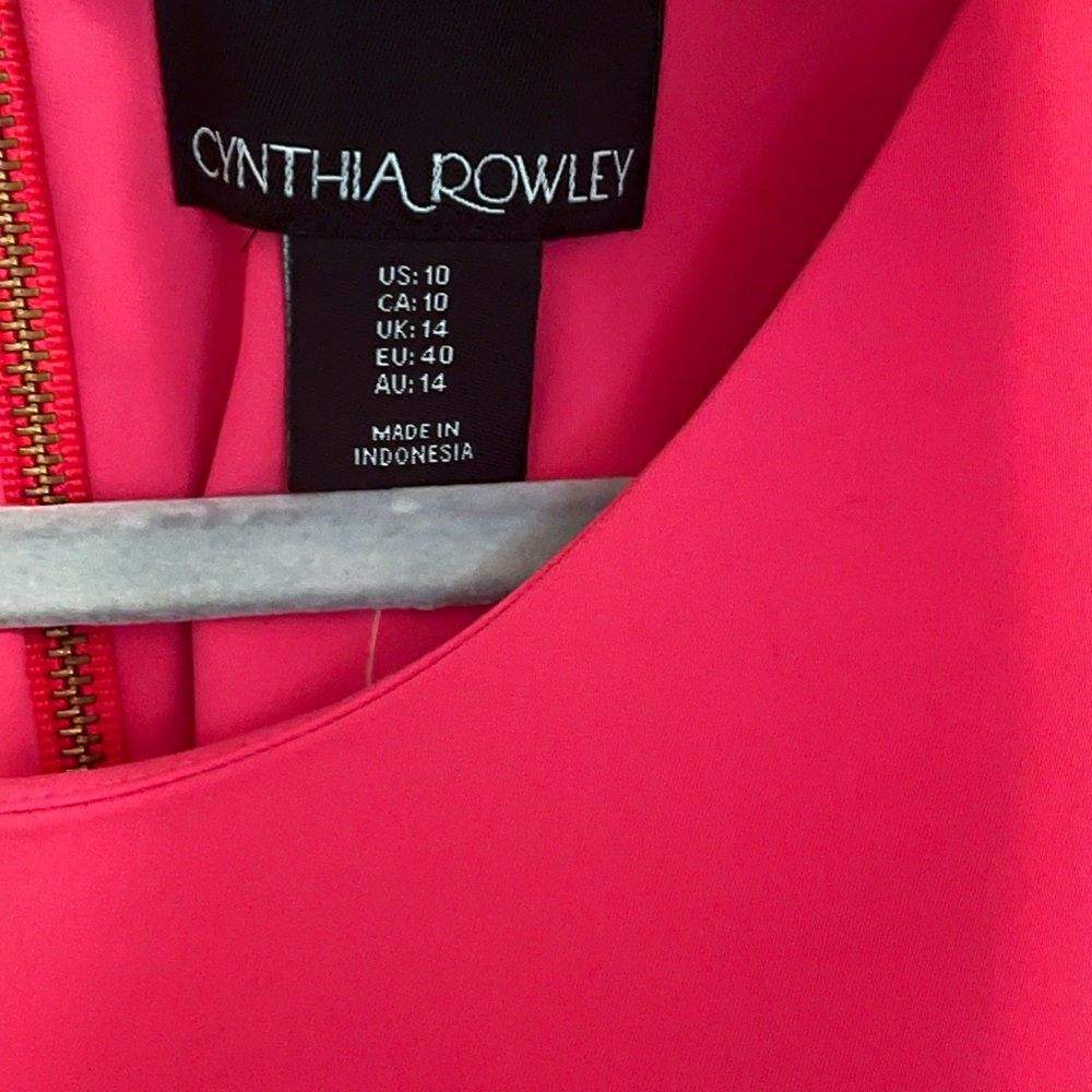 Cynthia Rowley Fuchsia Dress